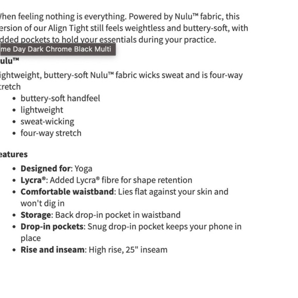 Lululemon High-Rise Pant with Pockets 25" Maldives Green size 4 - Picture 5 of 5